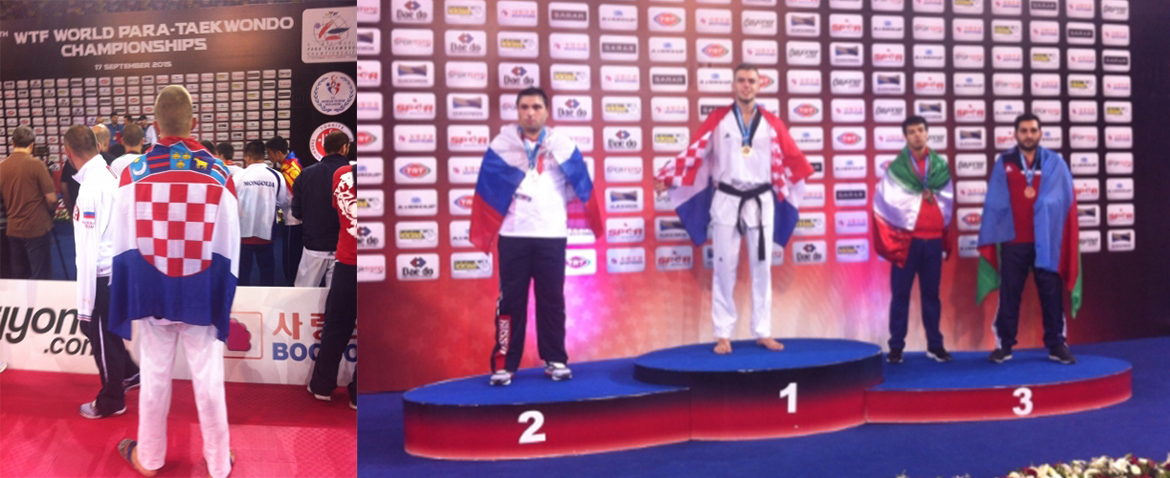 Ivan Mikulić - Svjetski prvak u para-taekwondou